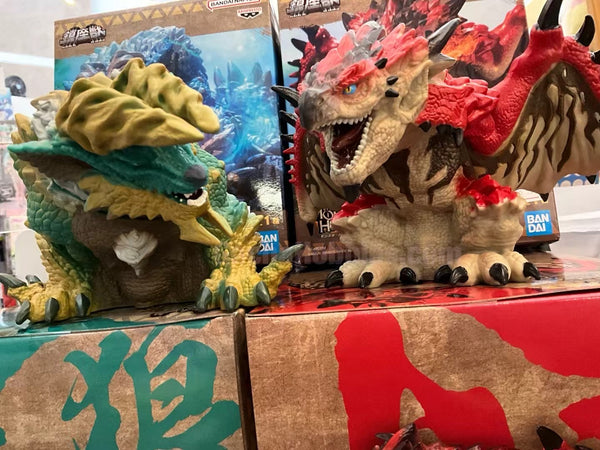 monster hunter all monsters toys Banpresto Monster Hunter Enshrined Monsters Rathalos Prize Figure (In- – Gacha Hobbies