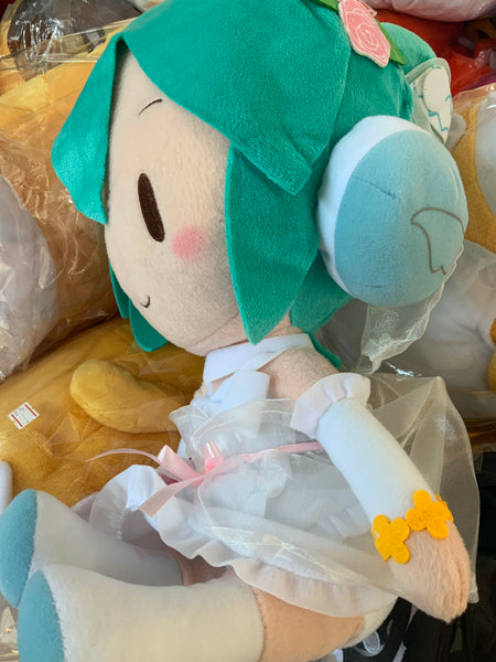 Fuwapuchi Hatsune Miku Wedding Dress Medium Plush (In-stock) Gacha Hobbies Fuwapuchi Hatsune Miku Wedding Dress Medium Plush (In-stock) Gacha Hobbies