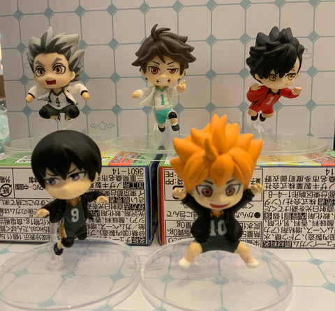 Haikyuu To the Top Character Figure 6 Pieces Set (In-stock) – Gacha Hobbies