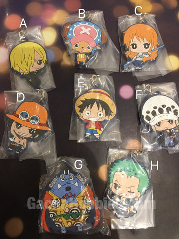 One Piece Rubber Keychain 8 Pieces Set (In-stock) – Gacha Hobbies