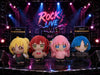 Kapukko Friends Bocchi the Rock Small Plush Keychain 4 Pieces Set (In-stock)