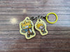 Vocaloid Hatsune Miku x Gloomy Bear Small Acrylic Keychain 6 Pieces Set (In-stock)