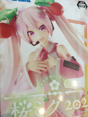 Sega Luminasta Vocaloid Hatsune Miku Sakura Miku Prize Figure (In-stock)