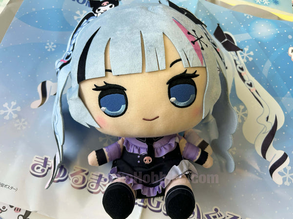 KYURU MARU Hatsune Miku Snow Miku x Kuromi Medium Plush (In-stock)
