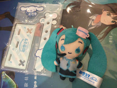 Sega Hatsune Miku x Sanrio Cinnamoroll Acrylic Stand Small Plush Type B (In-stock)