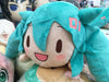 Hatsune Miku Cat Open Eyes Sporty Outfit Live Audience Lying Down Medium Plush (In-stock)