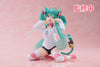 Taito Desktop Cute Hatsune Miku Prize Figure Nekomimi T-Shirt ver. (In-stock)