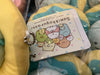 Sumikko Gurashi Chubby Shirokuma Stuck In Donut Small Plush Keychain (In-stock)