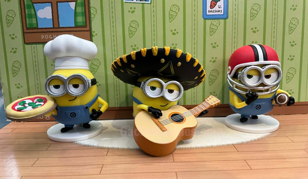 Despicable Me Minions Bello World Small Figure Vol.2 3 Pieces Set (In-stock)