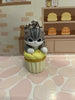 Mofusand Cat Hiding in Cupcake Small Figure Keychain 5 Pieces Set (In-stock)