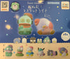 Sanrio Characters Team Blue Sleeping Light Up Figure 6 Pieces Set (In-stock)