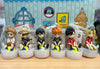 Bandai Petitto Norimasu Haikyuu Character on Volleyball Small Figure Keychain 6 Pieces Set (In-stock)
