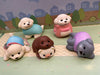 Chubby Poodle Dog Small Figure Vol.1 5 Pieces Set (In-stock)