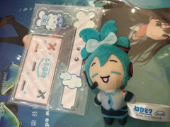 Sega Hatsune Miku x Sanrio Cinnamoroll Acrylic Stand Small Plush Type C (In-stock)