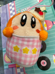 FuRyu Hoshi no Kirby Waddle Dee Ice Cream Cup Small Plush Keychain (In-stock)