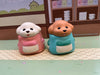 Chubby Poodle Dog Small Figure Vol.1 5 Pieces Set (In-stock)