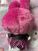 Sanrio Characters Melody 50th Anniversary Black Pink Outfit Medium Plush (In-stock)