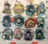 Pita Deforme Kimetsu no Yaiba Demon Slayer Character Japanese Culture Acrylic Keychain 12 Pieces Set (In-stock)