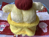 Sanrio Characters Happy Birthday Kuromi Pom Pom Purin Furry Medium Plush (In-stock)