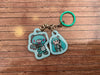 Vocaloid Hatsune Miku x Gloomy Bear Small Acrylic Keychain 6 Pieces Set (In-stock)