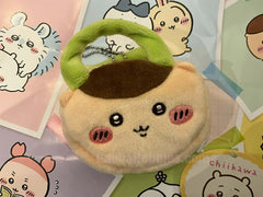 Chiikawa and Friends Kurimanju Nuifuwa Tote Small Plush Keychain (In-stock)