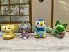 Pokemon Sleeping with Pillow Small Figure Vol.3 4 Pieces Set (In-stock)