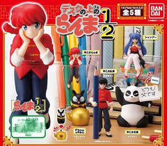 BANDAI Ranma Stationary Figure 5 Pieces Set (In-stock)