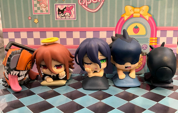 Chainsaw Man The Movie: Reze Arc Sleeping Mini Figure 5 Pieces Set (In-stock)