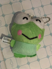 Sanrio Characters Hapidanbui Keroppi Classic Small Plush Keychain (In-stock)