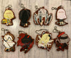 Nikke Goddess of Victory Characters Reversible Rubber Keychain Vol.3 8 Pieces Set (In-stock)