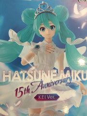 SPM Hatsune Miku 15th Anniversary Prize Figure KEI Ver. (In-stock)