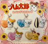 Hamtaro and Friends with Hearts Small Figure Keychain 5 Pieces Set (In-stock)