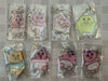 Opanchu Usagi Characters Small Acrylic Keychain 8 Pieces Set (In-stock)