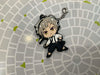Bungo Stray Dogs Character Rubber Keychain 8 Pieces Set (In-stock)