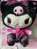Sanrio Characters Kuromi 20th Anniversary Black Pink Outfit Medium Plush (In-stock)