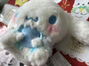 Sanrio Characters Happy Birthday Kuromi Cinnamoroll Furry Medium Plush (In-stock)