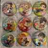 Stasto Decora-pic Haikyuu Characters Badge 9 Pieces Set (In-stock)