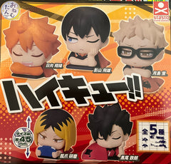 Haikyuu Character Sleeping Mini Figure Vol.1 5 Pieces Set (In-stock)