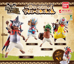Monster Hunter Let’s Go Hunting Meow Feylne Small Figure 4 Pieces Set (In-stock)