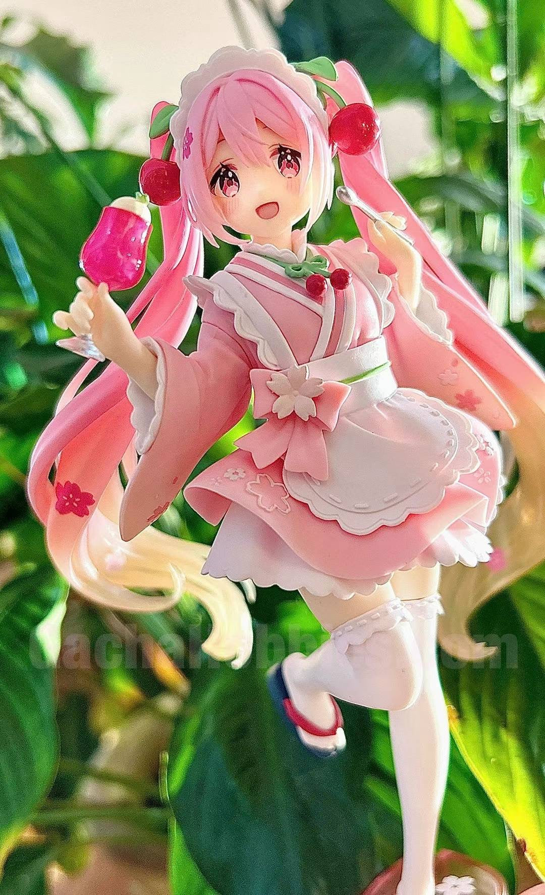 Coreful Hatsune Miku Sakura Prize Figure Wafuu Kissa ver. (In