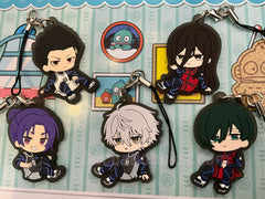 Blue Lock Characters Break Time Rubber Keychain Vol.2 5 Pieces Set (In-stock)