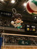 Haikyuu Aoba Johsai High vs Fukurodani Academy Character in Rings Small Figure Keychain 4 Pieces Set (In-stock)