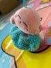 Hoshi no Kirby on Blue Fluffy Cloud Small Plush Keychain (In-stock)
