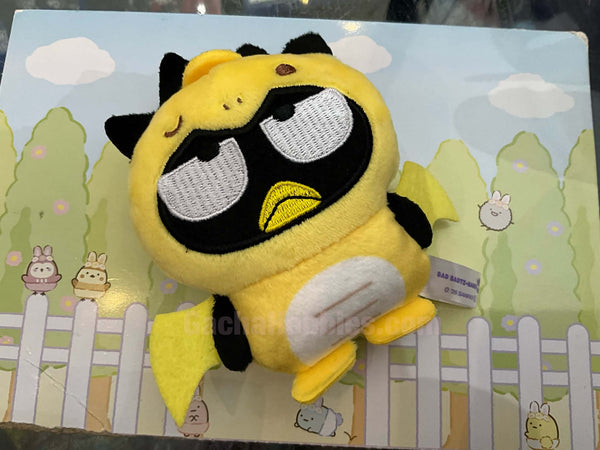 Sanrio Characters Badtz Maru Dinosaur Small Plush Keychain (In-stock)