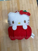 Sanrio Characters Vegetables Hello Kitty Pepper Small Plush Keychain (In-stock)