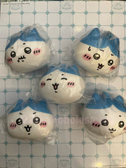 Chiikawa and Friends Hachiware Head Squishy Keychain 5 Pieces Set (In-stock)