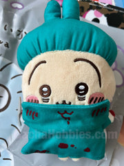 Chiikawa and Friends Halloween Usagi Coin Pouch Small Plush Keychain (In-stock)