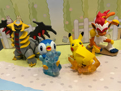 Pokemon Capsule Act Sinnoh Region Small Figure 4 Pieces Set (In-stock)