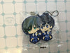 Bushiroad Blue Lock Character Team Rubber Keychain 6 Pieces Set (In-stock)