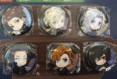 Butai Bungou Stray Dogs Storm BringeR Character Badge 6 Pieces Set (In-stock)